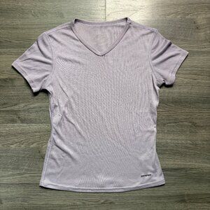 *Vintage Patagonia Women's V-Neck Capilene Shirt - Light Purple